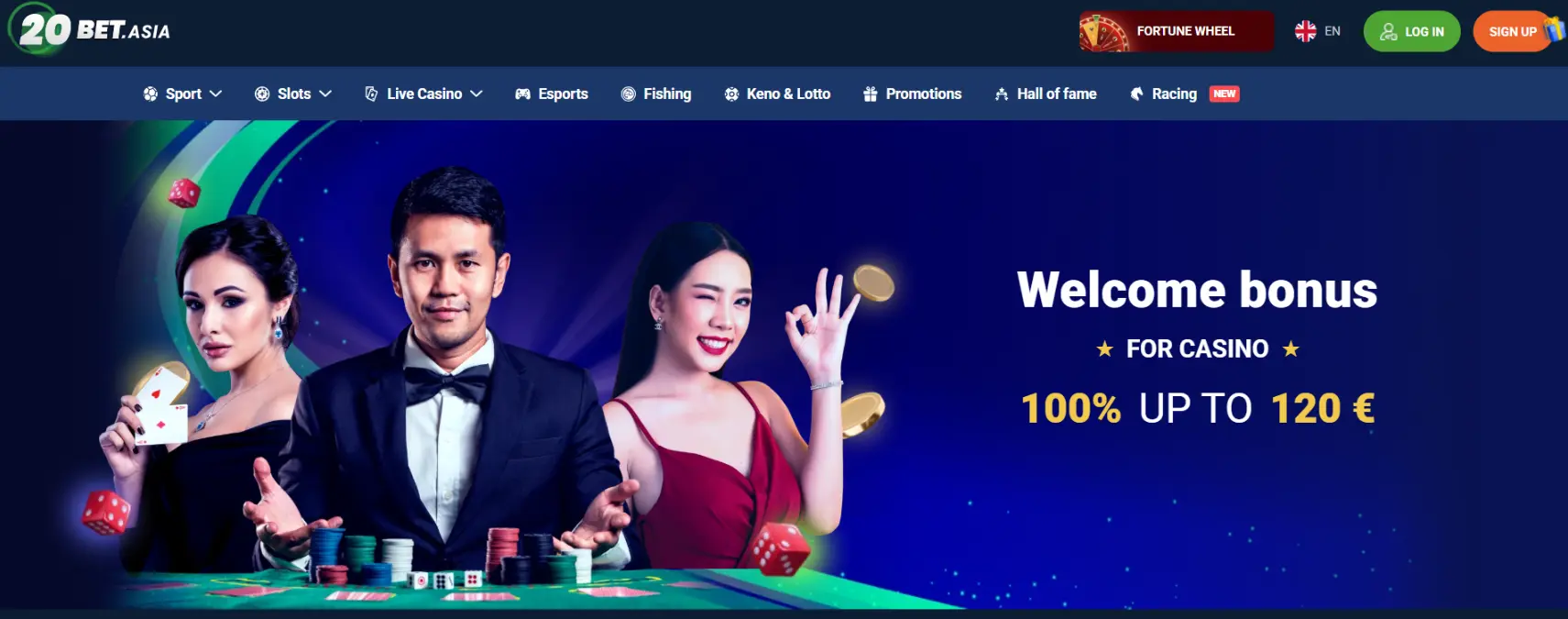 20Bet Screen